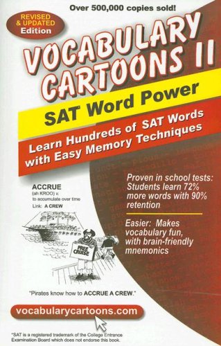 Vocabulary Cartoons Ii Sat Word Power 2 Rev Upd Sam Burchers