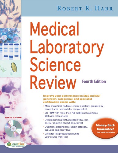 Medical Laboratory Science Review 4th Edition Robert R Harr Ms Mls Ascp