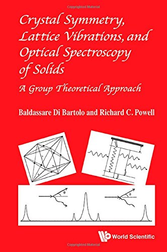 Crystal Symmetry Lattice Vibrations And Optical Spectroscopy Of Solids A Group Theoretical Approach 1st Edition Baldassare Di Bartolo