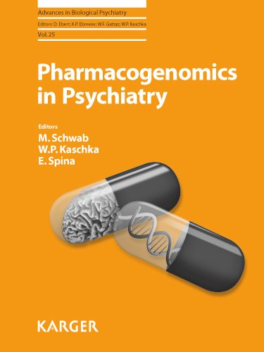 Pharmacogenomics In Psychiatry 1st Edition M Schwab W P Kaschka