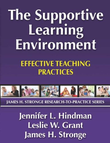 Supportive Learning Environment The Effective Teaching Practices Jennifer Hindman
