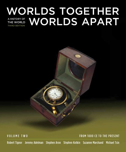 Worlds Together Worlds Apart A History Of The World From 1000 Ce To The Present Third Edition Robert Tignor