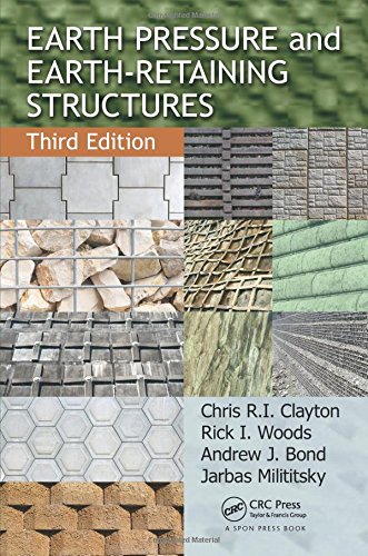 Earth Pressure And Earthretaining Structures 3rd Chris Ri Clayton