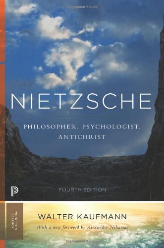 Nietzsche Philosopher Psychologist Antichrist Reprint Walter Kaufmann