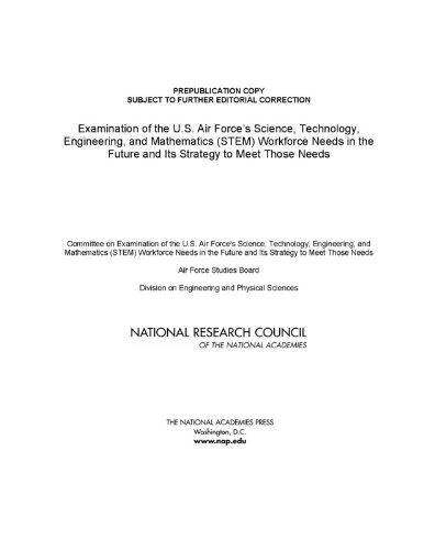 Examination Of The Us Air Forces Science Technology Engineering And Mathematics National Research Council