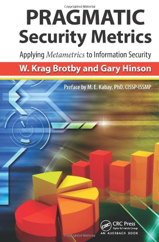 Pragmatic Security Metrics Applying Metametrics To Information Security W Krag Brotby