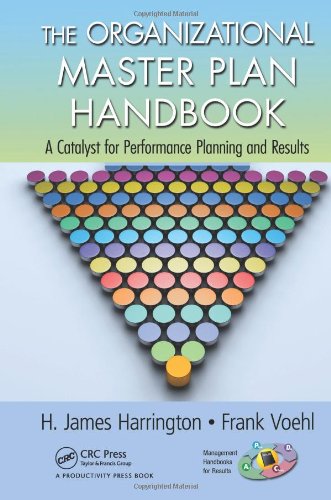 The Organizational Master Plan Handbook A Catalyst For Performance Planning And Results H James Harrington
