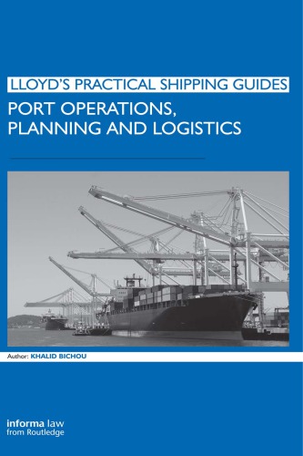 Port Operations Planning And Logistics Khalid Bichou