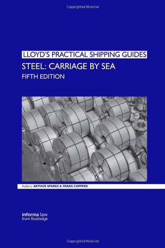 Steel Carriage By Sea 5th Edition Arthur Sparks