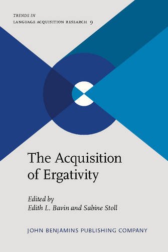 The Acquisition Of Ergativity Edith L Bavin Sabine Stoll