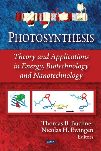 Photosynthesis Theory And Applications In Energy Biotechnology And Nanotechnology Thomas B Buchner