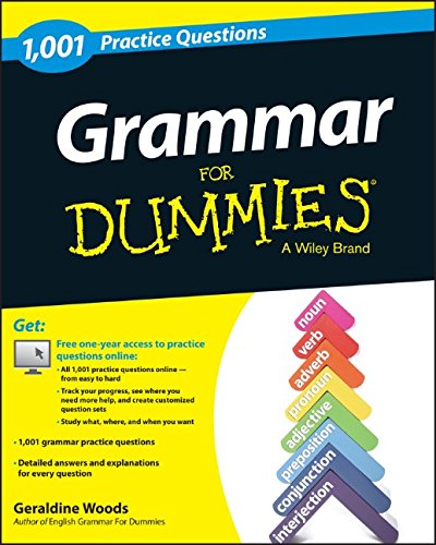 1001 Grammar Practice Questions For Dummies 1st Edition Geraldine Woods