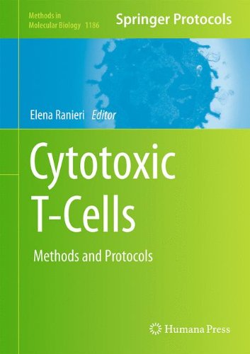 Cytotoxic Tcells Methods And Protocols 1st Edition Elena Ranieri Eds