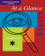 At A Glance Essays Fourth Edition Lee Brandon