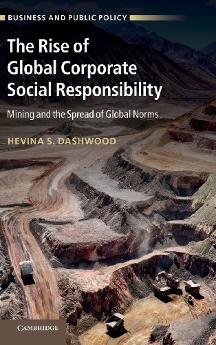 The Rise Of Global Corporate Social Responsibility Mining And The Spread Of Global Norms Hevina S Dashwood