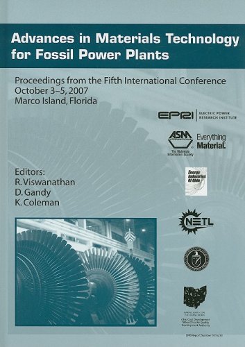 Advances In Materials Technology For Fossil Power Plants 1st Edition R Viswanathan