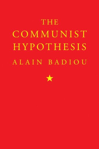 The Communist Hypothesis First Edition In English Alain Badiou