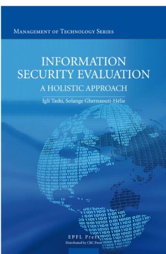 Information Security Evaluation A Holistic Approach From A Business Perspective 1st Edition Igli Tashi