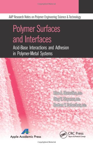Polymer Surfaces And Interfaces Acidbase Interactions And Adhesion In Polymermetal Systems Irina A Starostina