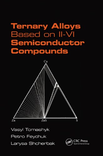 Ternary Alloys Based On Iivi Semiconductor Compounds 1st Edition Vasyl Tomashyk