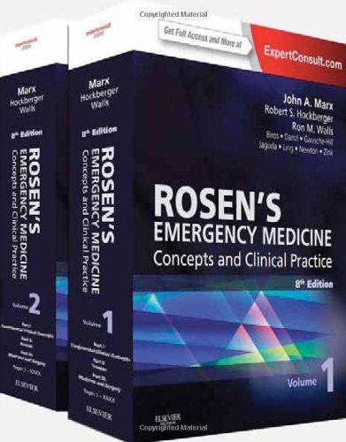 Rosens Emergency Medicine Concepts And Clinical Practice 8th Edition John Marx Md