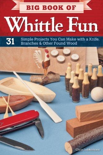 Big Book Of Whittle Fun 31 Simple Projects You Can Make With A Knife Branches Other Found Wood Chris Lubkemann