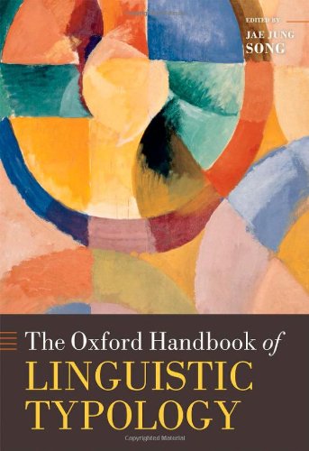 The Oxford Handbook Of Linguistic Typology Jae Jung Song