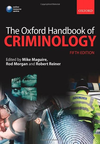 The Oxford Handbook Of Criminology 5th Edition Mike Maguire Rod Morgan