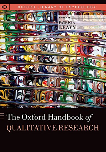 The Oxford Handbook Of Qualitative Research 1st Edition Patricia Leavy