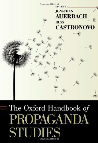 The Oxford Handbook Of Propaganda Studies Jonathan Auerbach Russ Castronovo