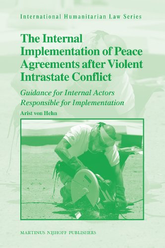 The Internal Implementation Of Peace Agreements After Violent Intrastate Conflict Arist Von Hehn