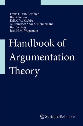 Handbook Of Argumentation Theory 2014th Edition Frans H Van Eemeren
