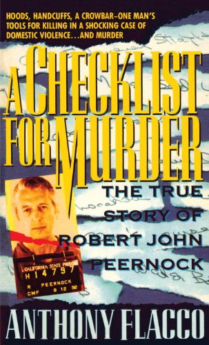A Checklist For Murder Richard Peemock 1st Edition Anthony Flacco
