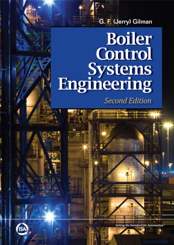 Boiler Control Systems Engineering Second Edition 2nd Edition Gf Jerry Gilman