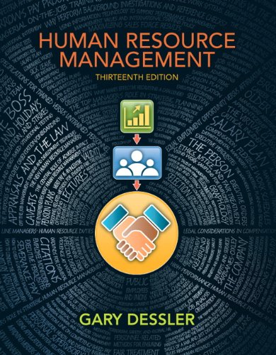 Human Resource Management 13th Edition Gary Dessler