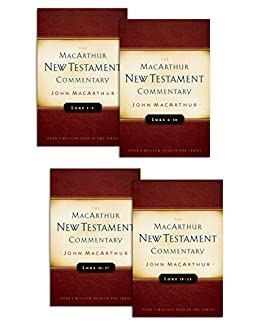 Luke 124 Macarthur New Testament Commentary 4 Vols John F Macarthur