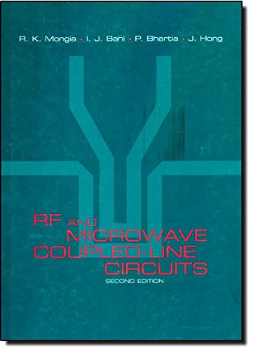 Rf And Microwave Coupledline Circuits R K Mongia I J Bahl P Bhartia J Hong