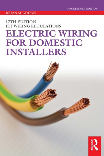 Electric Wiring For Domestic Installers 14th Brian Scaddan