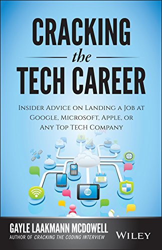 Cracking The Tech Career Insider Advice On Landing A Job At Google Microsoft Apple Or Any Top Tech Company 2nd Edition Gayle Laakmann Mcdowell