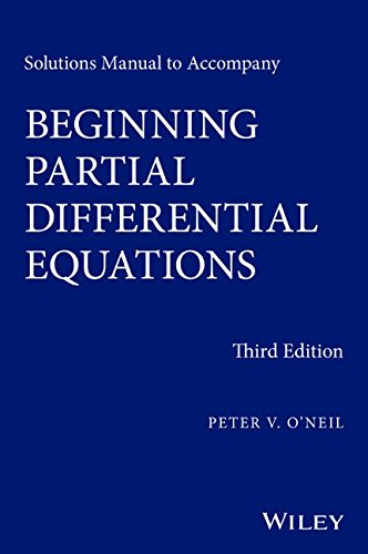 Solutions Manual To Accompany Beginning Partial Differential Equations 3rd Edition Peter V Oneil