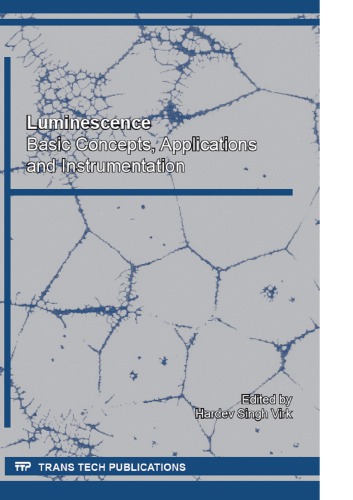 Luminescence Basic Concepts Applications And Instrumentation H S Virk