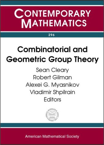 Combinatorial And Geometric Group Theory Robert Gilman Alexei G Myasnikov