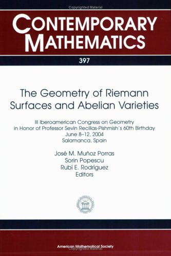 The Geometry Of Riemann Surfaces And Abelian Varieties Sorin Popescu
