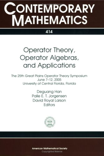 Operator Theory Operator Algebras And Applications Han D Jorgensen P
