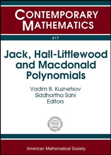 Jack Halllittlewood And Macdonald Polynomials Vadim B Kuznetsov