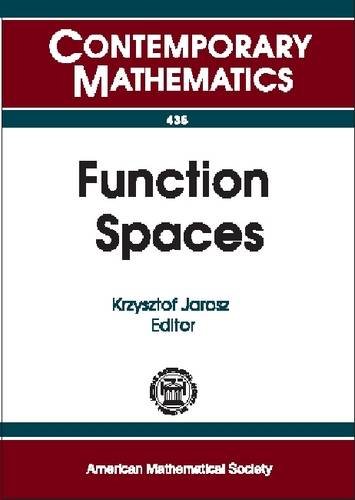 Function Spaces Jarosz K Ed