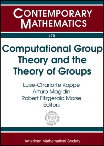 Computational Group Theory And The Theory Of Groups Kappe Lc