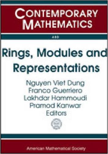 Rings Modules And Representations International Conference On Rings And Things In Honor Of Carl Faith And Barbara Osofsky June 1517 2007 Ohio Zanesville Oh Nguyen Viet Dung