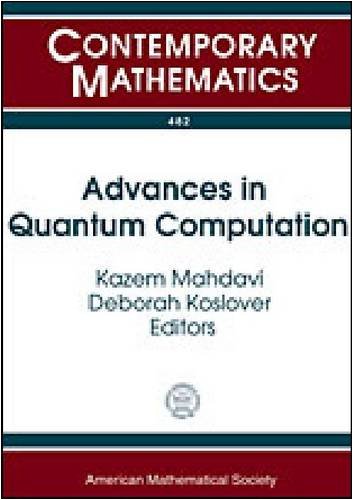 Advances In Quantum Computation Representation Theory Quantum Field Theory Category Theory Mathematical Physics September 2023 2007 University Of Texas At Tyler Kazem Mahdavi