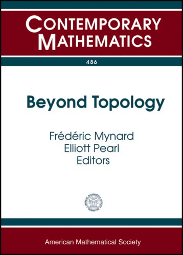Beyond Topology Frederic Mynard Elliott Pearl Ed